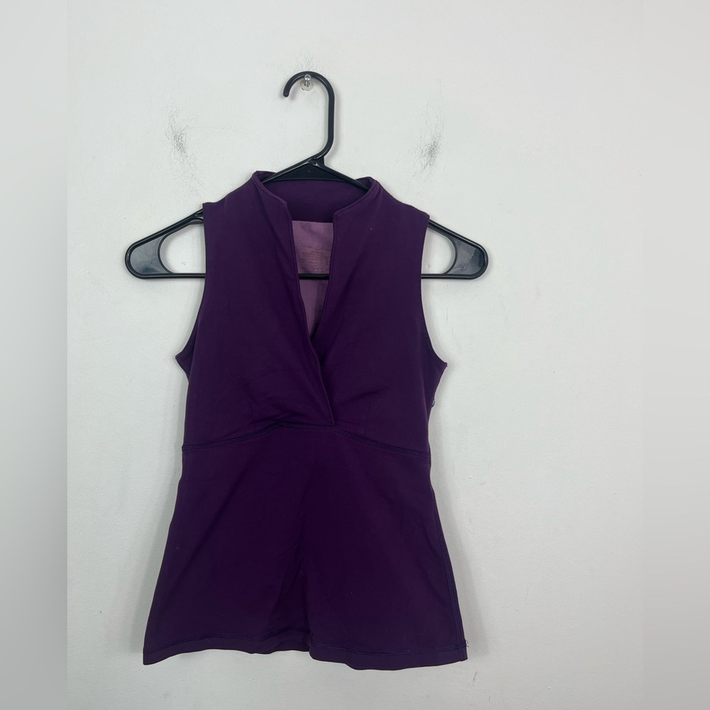 Lululemon Whisper Tank Purple Sz 6 - Picture 3 of 8